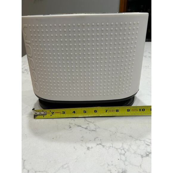 BODUM Switzerland Bistro Toaster White 2 Slice Pop Up Toaster MINIMALIST - Picture 6 of 7
